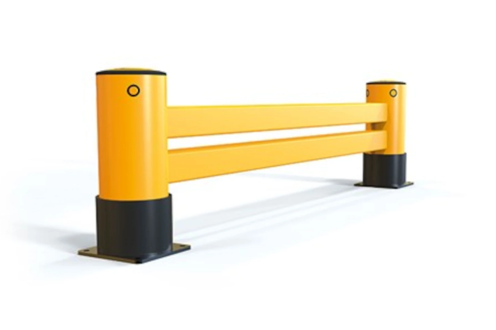 eFlex Double RackEnd Guardrail