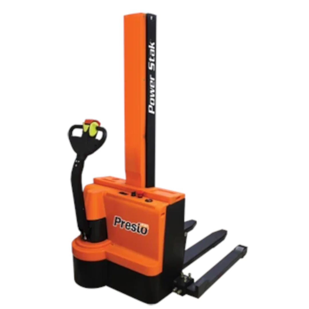 Presio Power Stack electric pallet stacker.