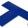 Blue T-shaped durable stripe tape.