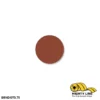 Brown dot, 0.75 inch diameter.