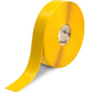 Roll of yellow floor marking tape.