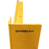 Yellow Handle-It corner guard.
