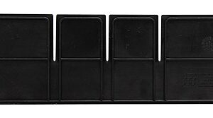 Black plastic divider, five sections.